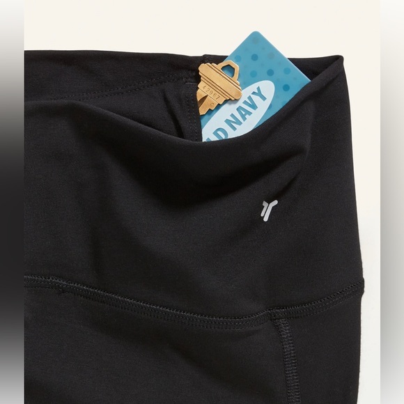 SOLD Old Navy Women’s Black Slim Bootcut Extra High-Waisted Leggings Size XS - Picture 3 of 7